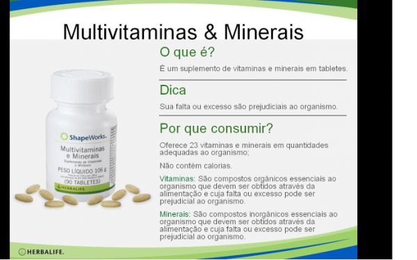 Multi-Vitaminas e Minerais